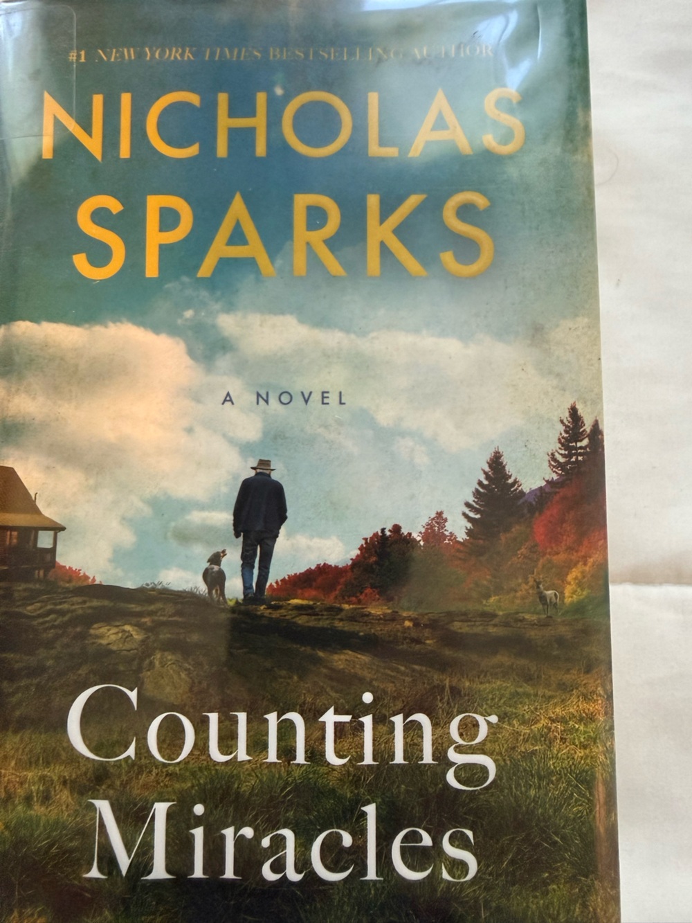 Counting Miracles Nicholas Sparks Hardcover Book